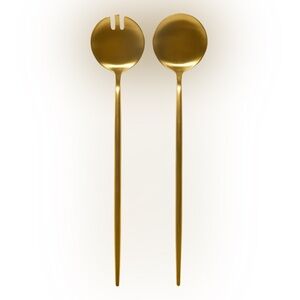 Taja Collection Gold Salad Servers